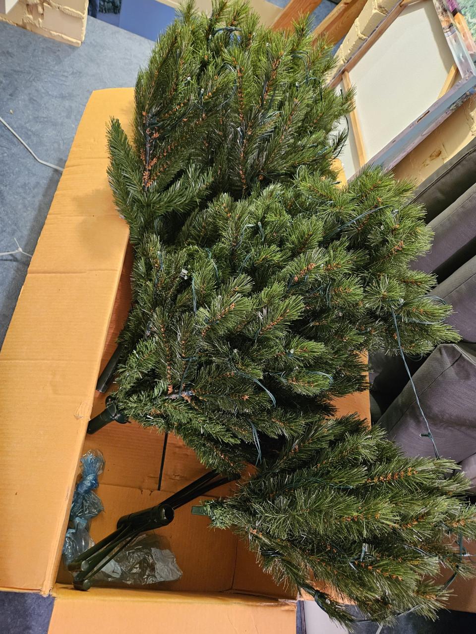 Kerstboom met led verlichting