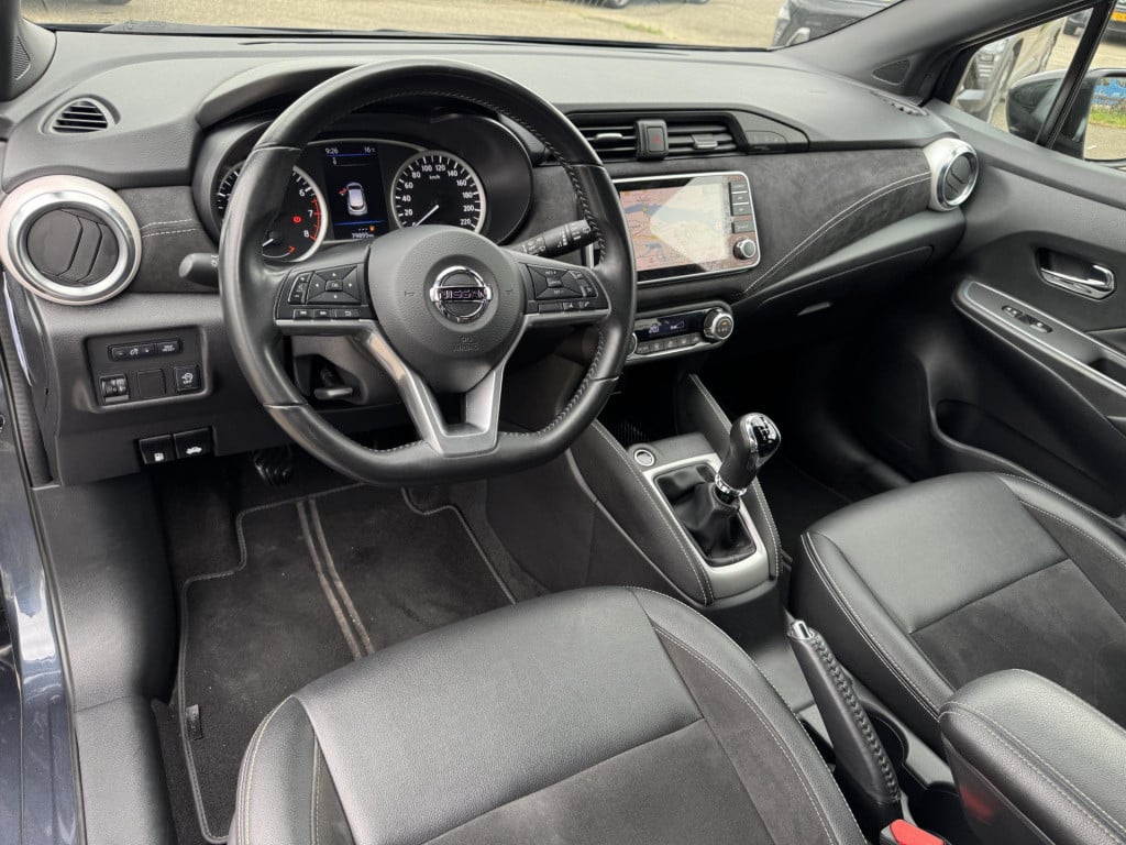 Nissan Micra 1.0 ig-t n-sport | navigatie | camera | leder/alcantara | appl