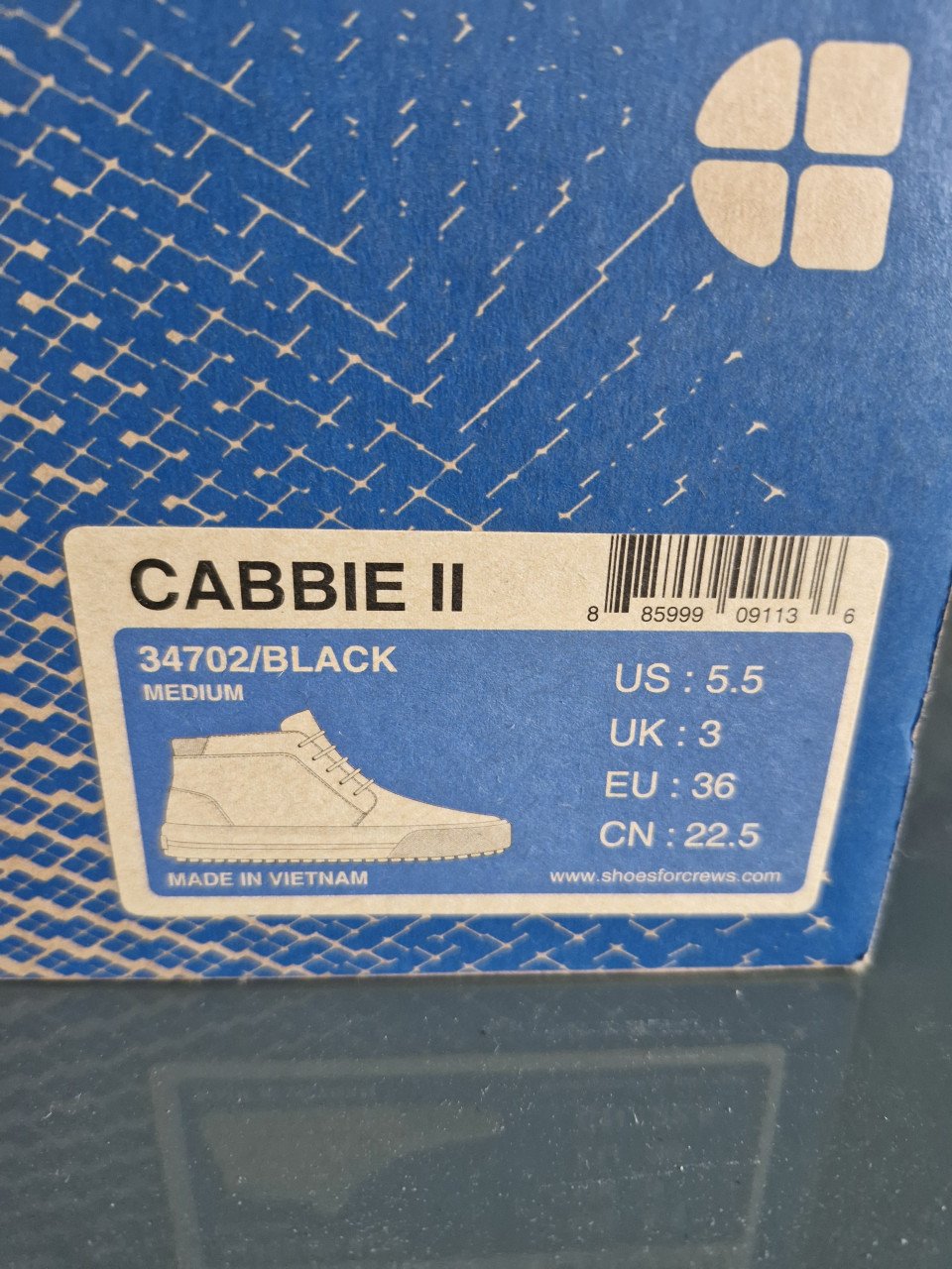Cabbie veiligheid schoenen maat 36 (nieuw)