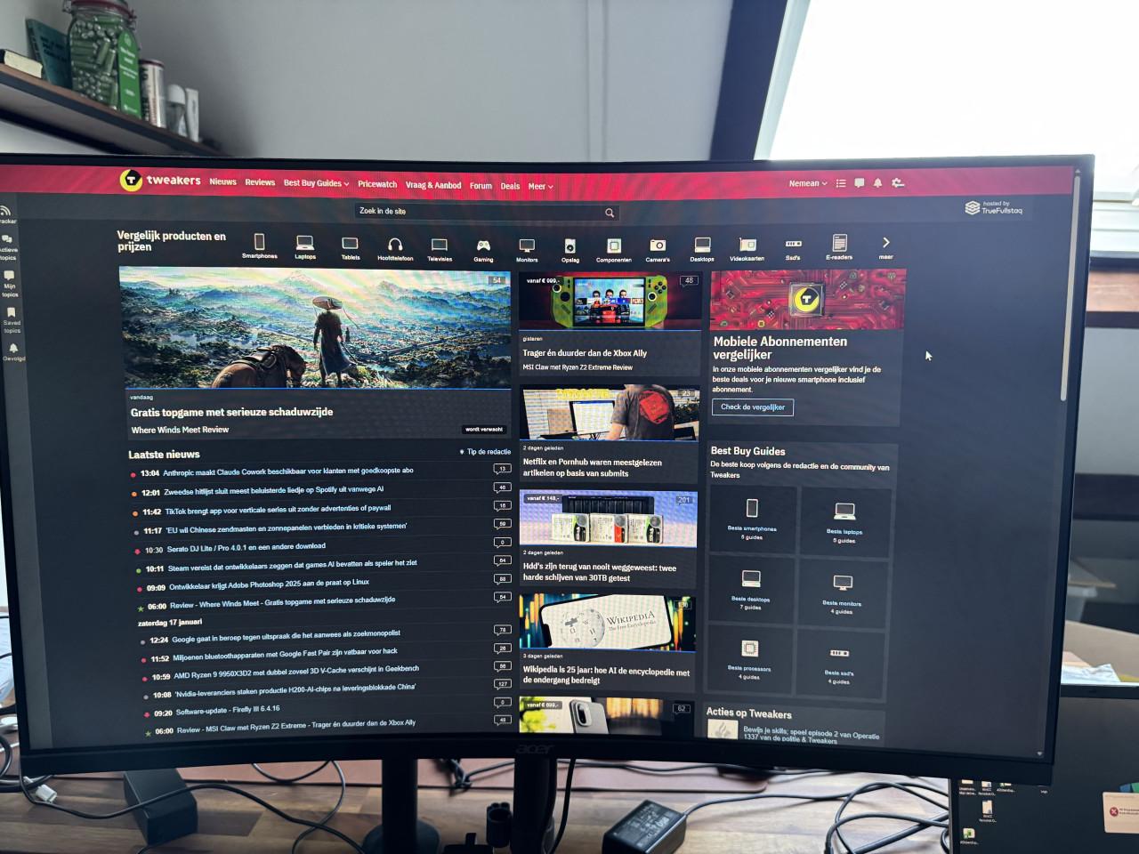 Acer ED320QRPBIIPX - 32” Curved monitor