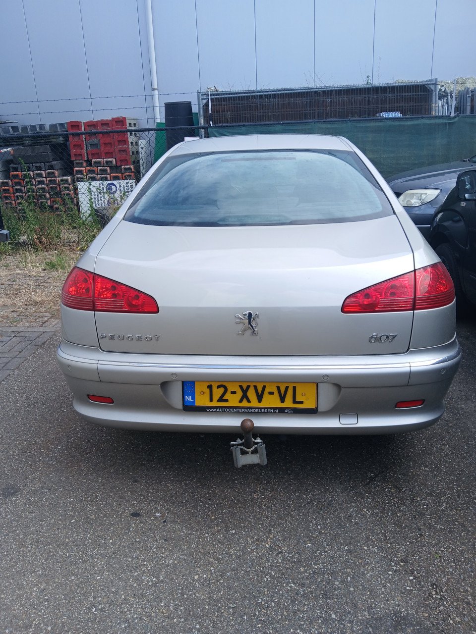 Peugeot 607 2.2-2007-km. 185 234Nap.--Airco-tekhaak-6 bak-nwe.apk-3800,=