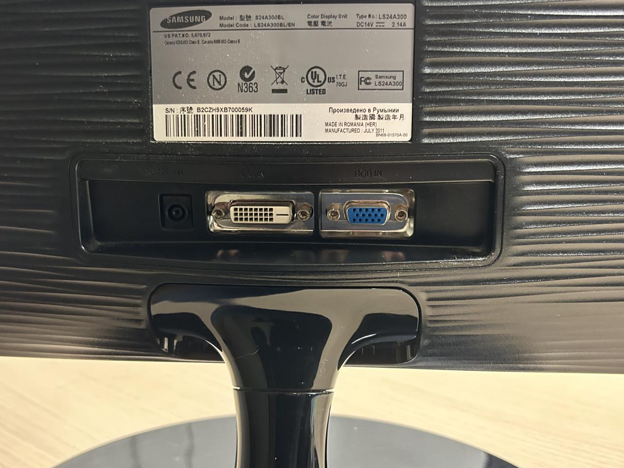 Samsung Syncmaster S24A300BL