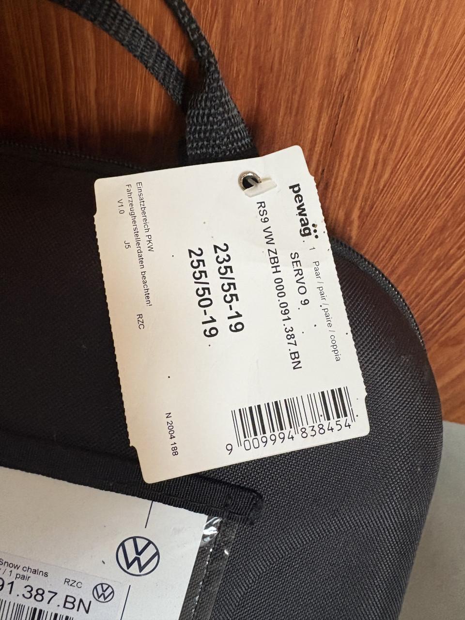 VW Pewag Servo 9 Sneeuwkettingen Nieuw