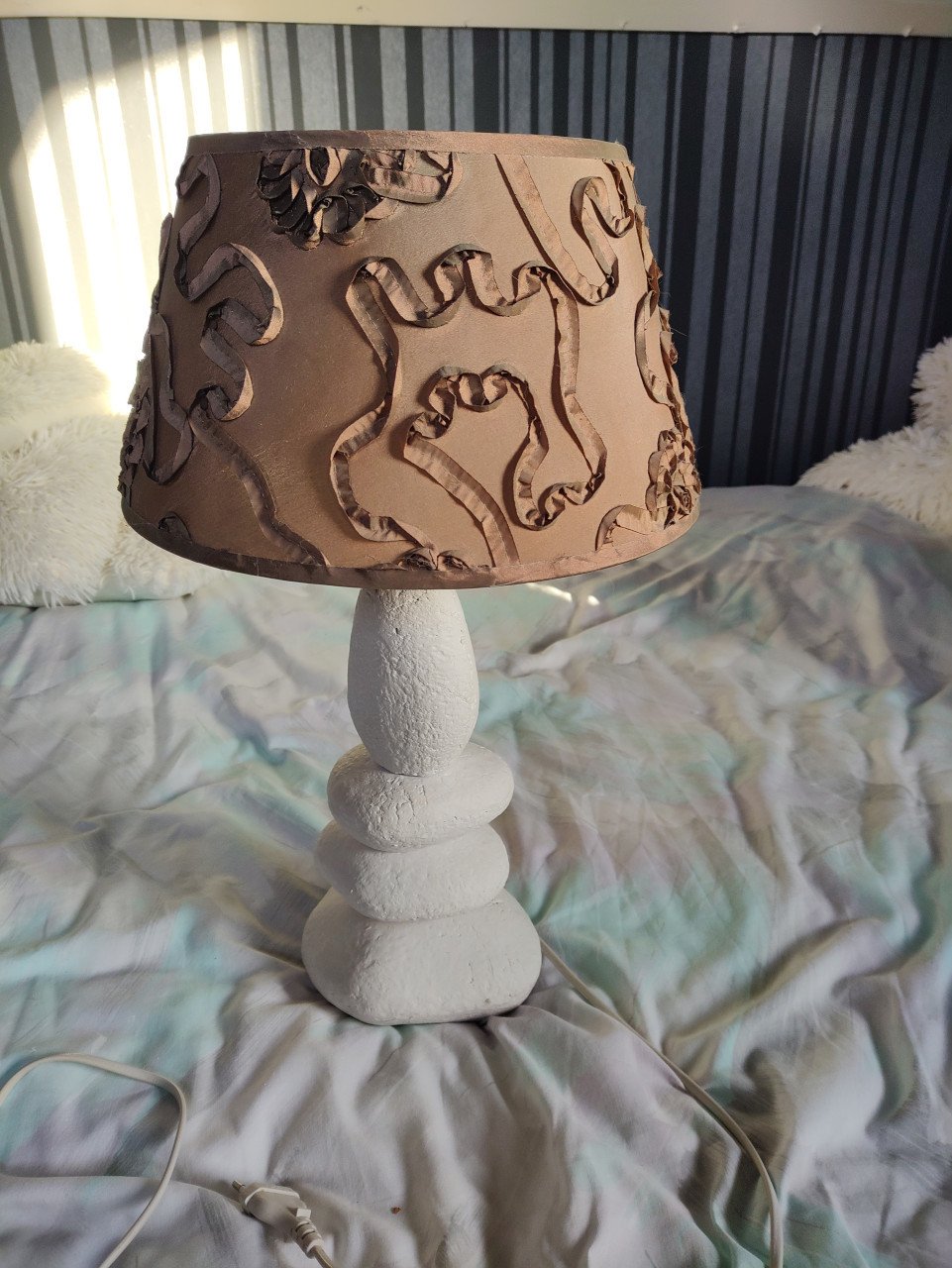 Schemerlamp in stijl