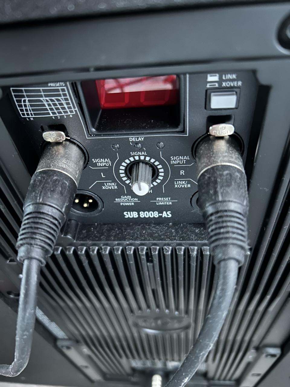 RCF subwoofer