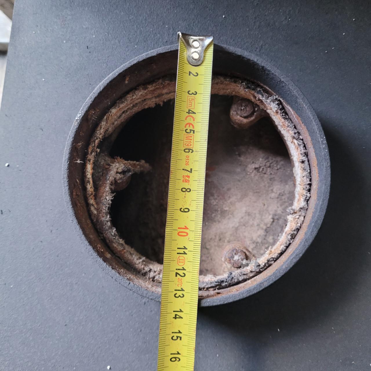 Zware compacte houtkachel