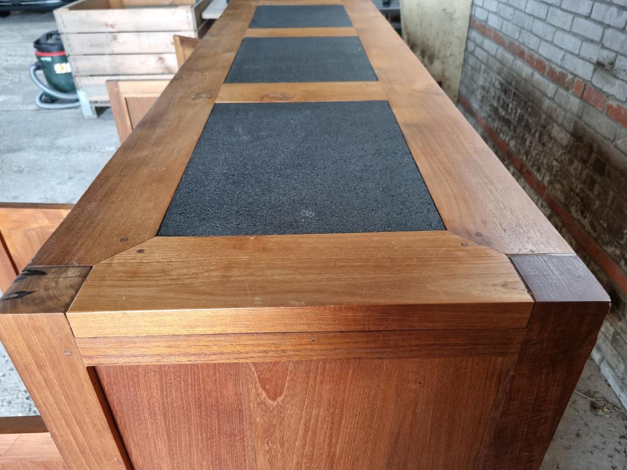 Dressoir - teakhouten set