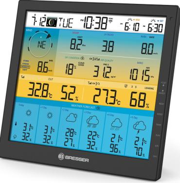 Weerstation PRO with 7 in 1 outdoor sensor van BRESSER