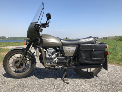 Moto Guzzi V50 NATO 1985 (vrij van wegenbelasting!)