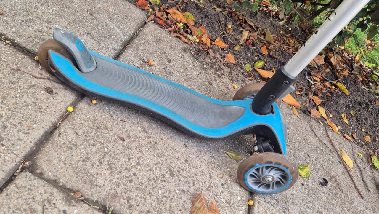 Globber step en fietsje 12 inch