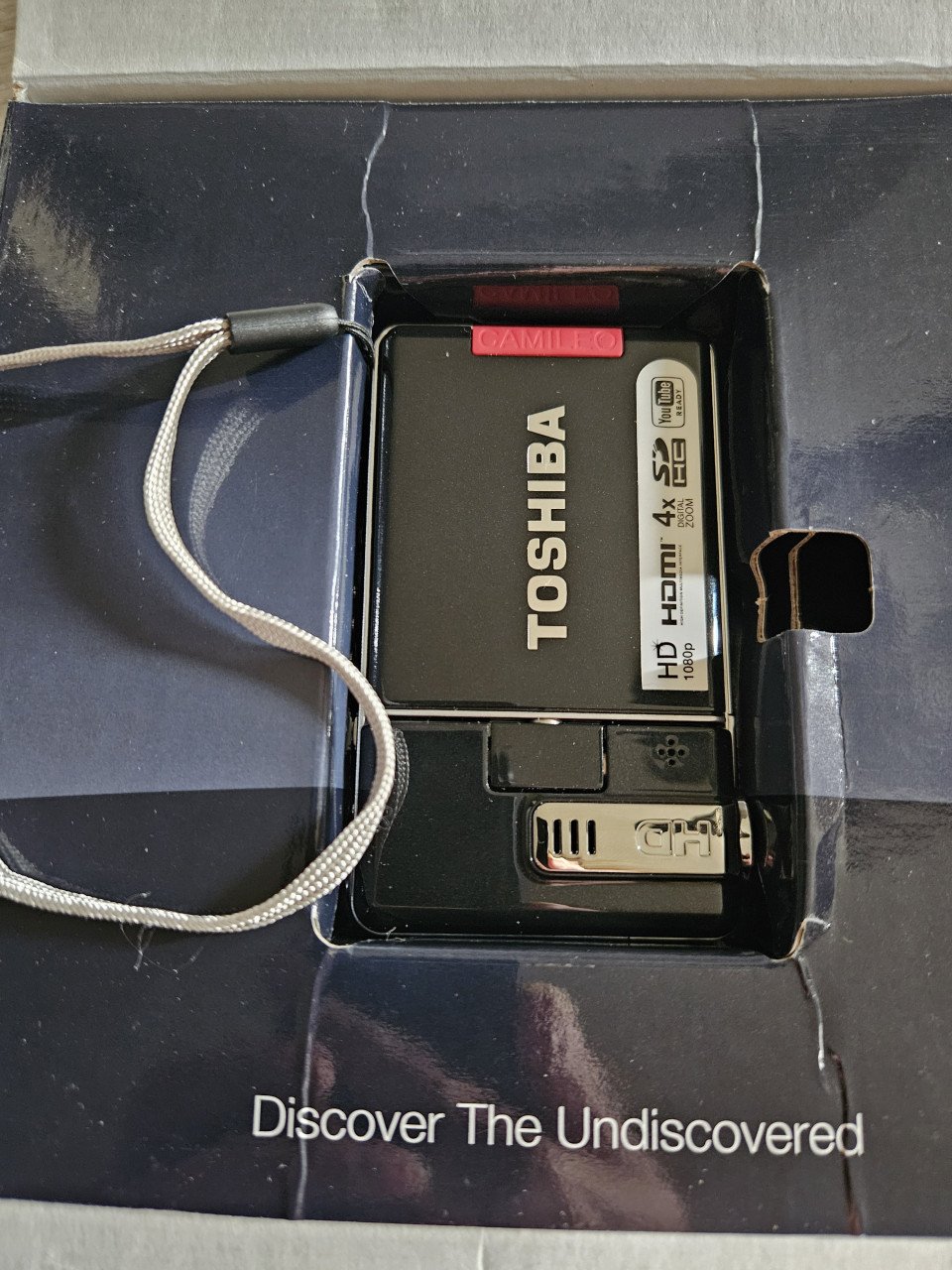 Zgan Toshiba Camileo S10 beeld en videocamera in zeer goede staat