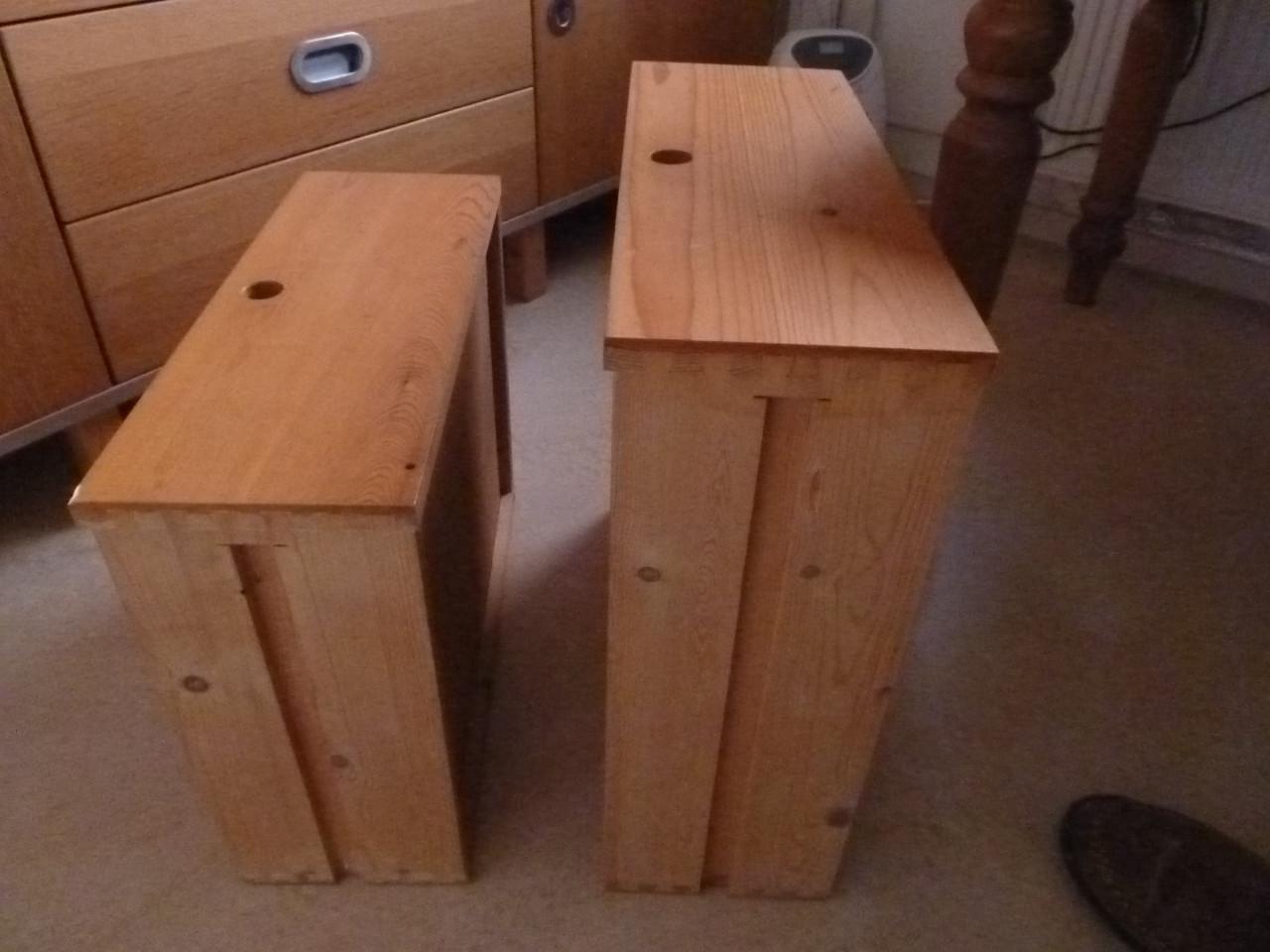 Houten laden voor inbouw