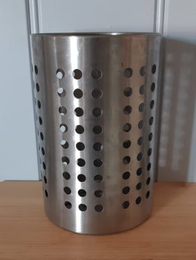 Ikea: ORDNING : rek voor keukengerei, roestvrij staal, 18 cm