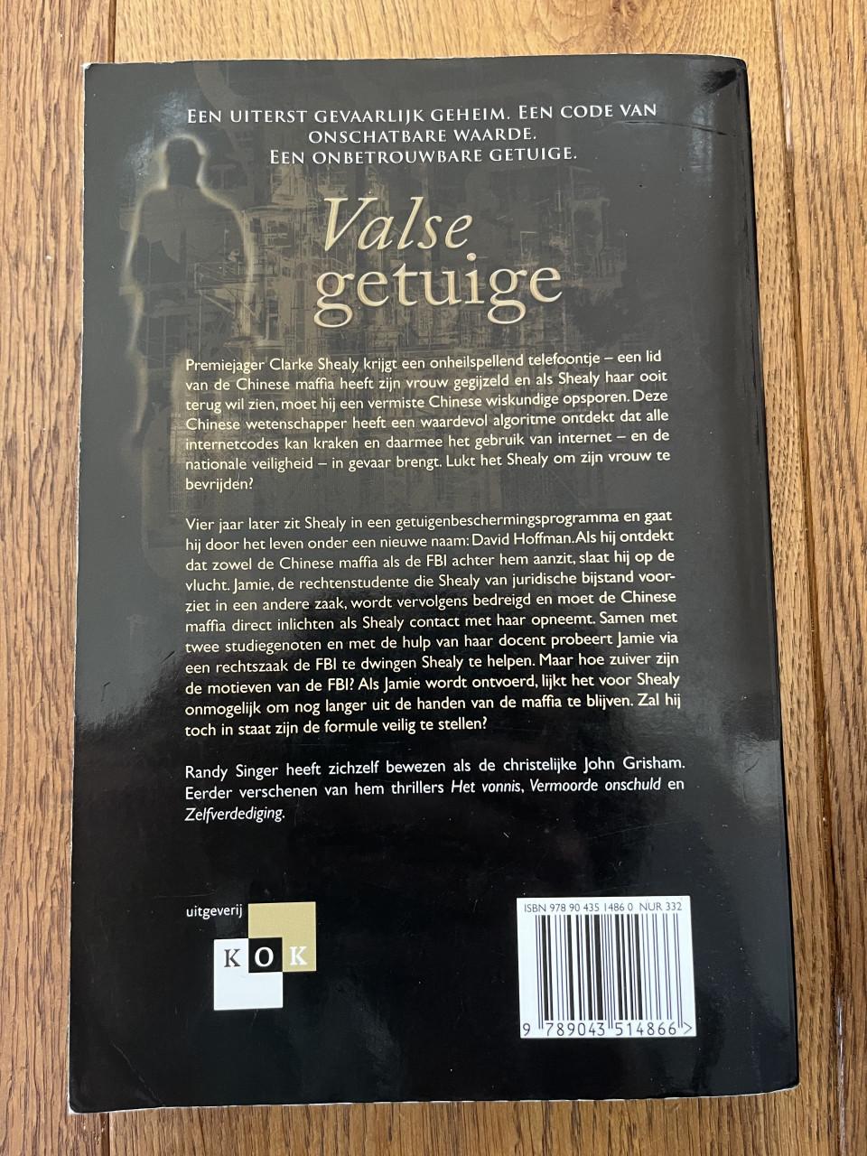 Randy Singer: Valse Getuige en Het Vonnis