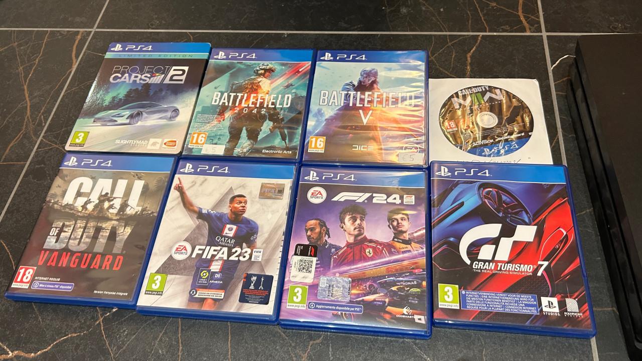 PS4 Pro met diverse games