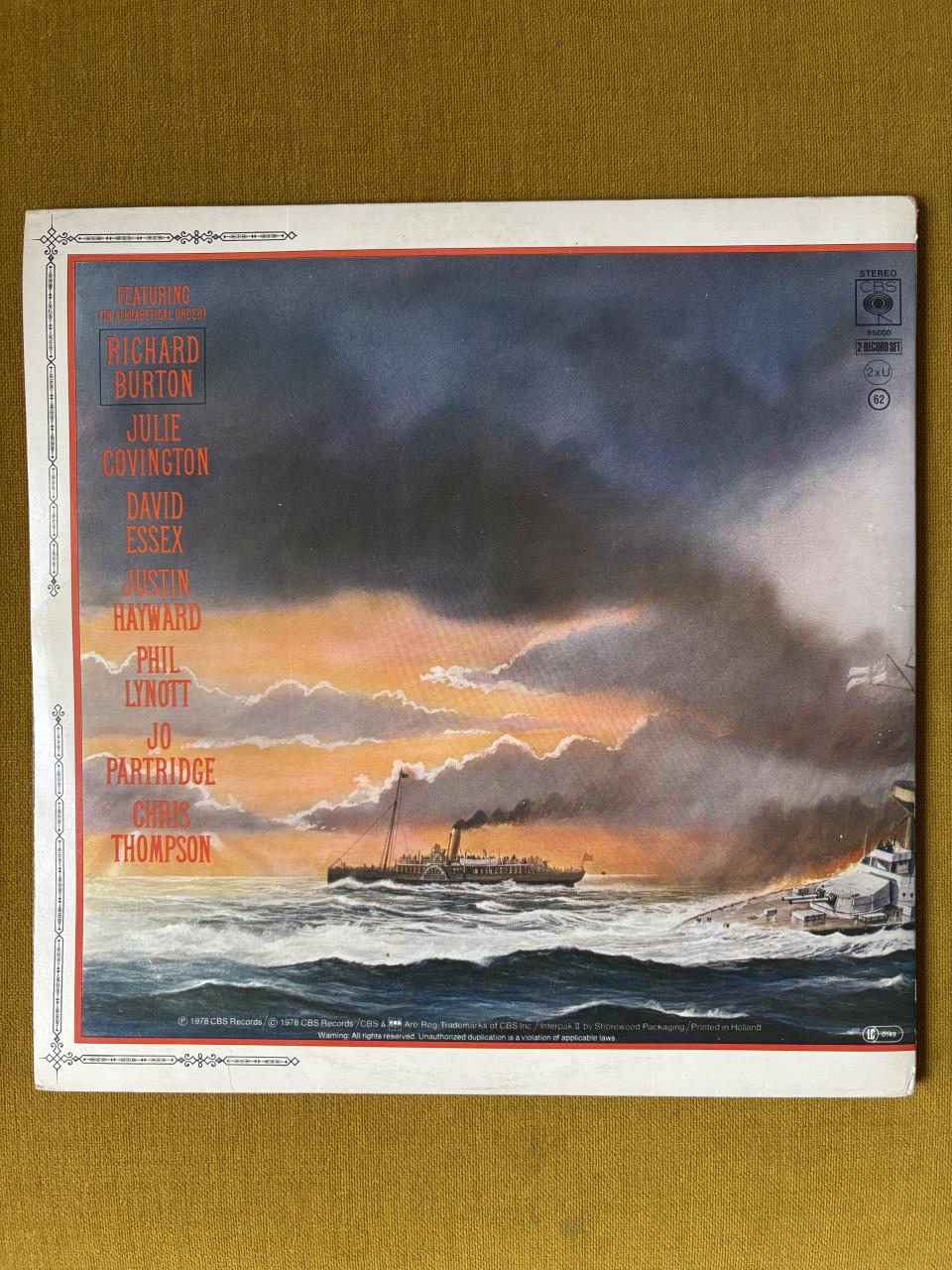 Jeff Wayne - The War Of The Worlds LP