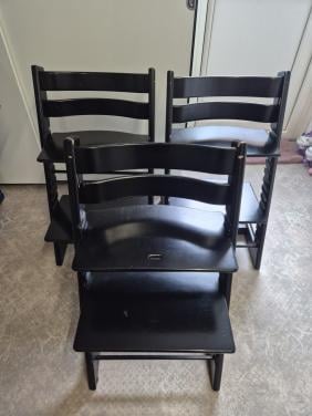 Stokke stoelen (3st) oud model