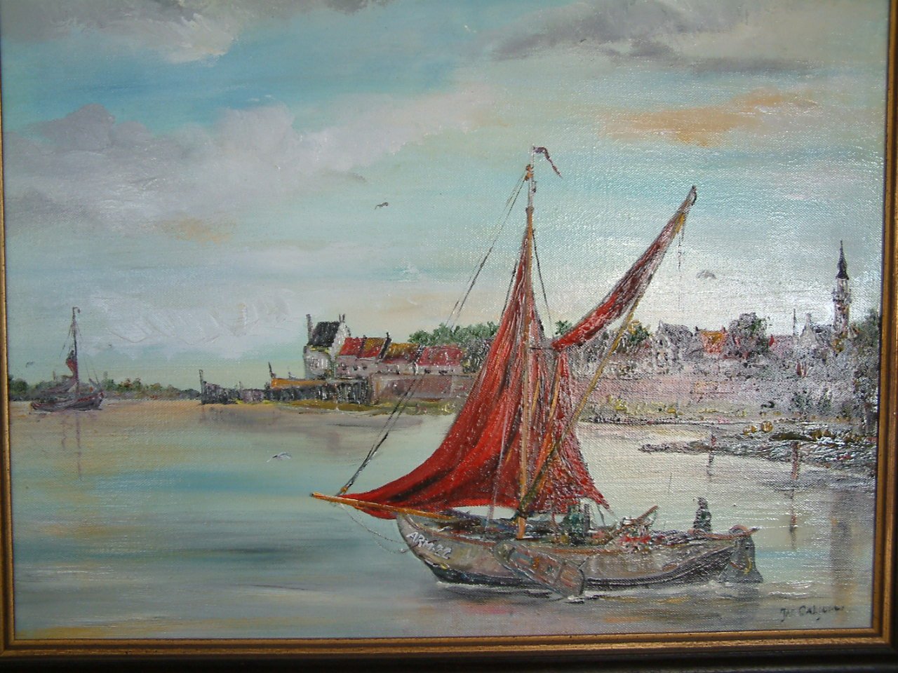 Schilderijen  --water en windt