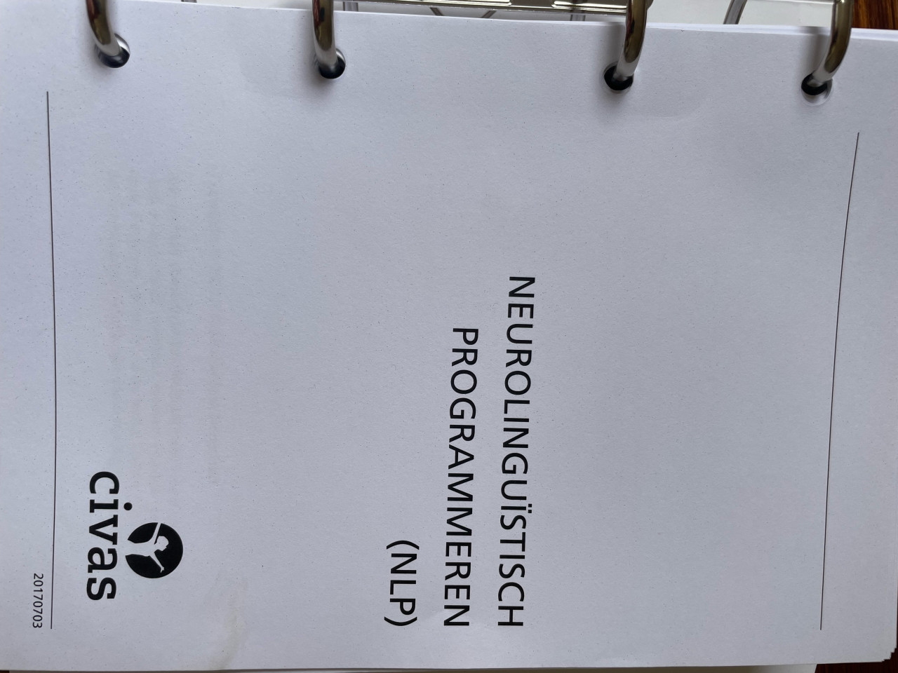 Thuisstudie NLP studieboek