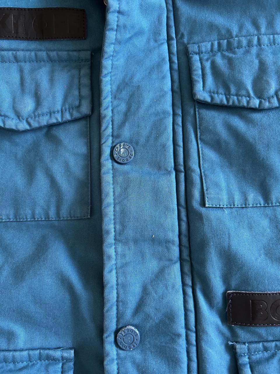 Z8 winterjas en colsjaal + muts jongen maat 116/122