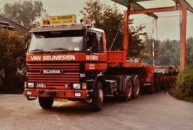 Mammoet van Seumeren Scania 142 V8 Set WSI nieuw in OVP