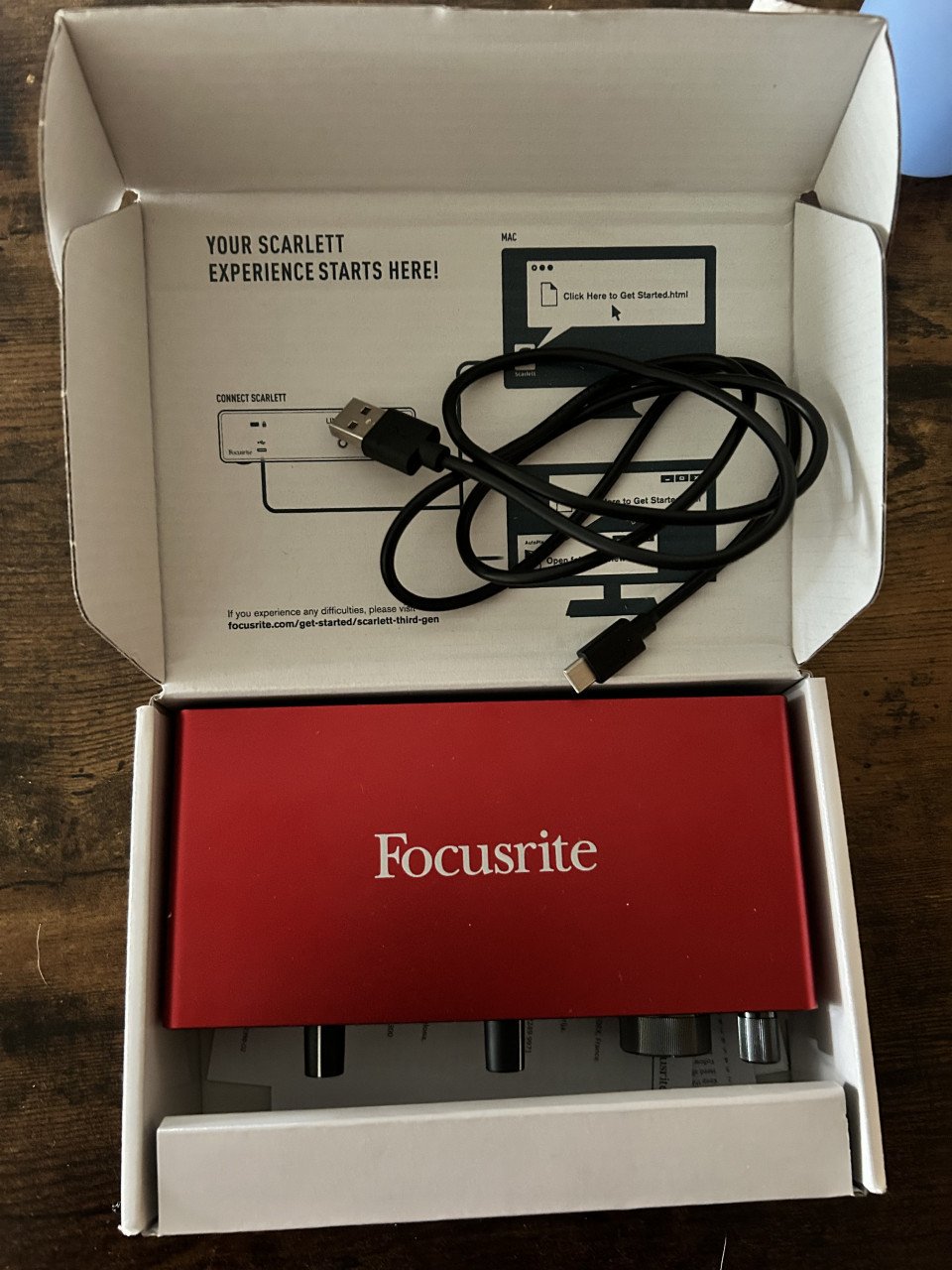 Geluidkaart focusrite