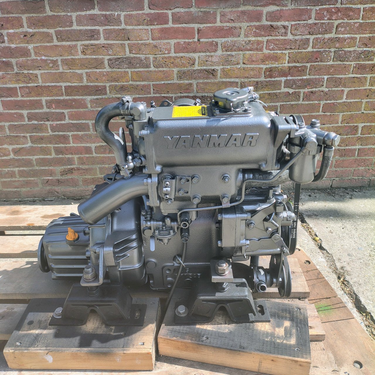 Yanmar 2GM20F dieselmotor 16 pk- loopt perfect, compleet & direct inzetbaar
