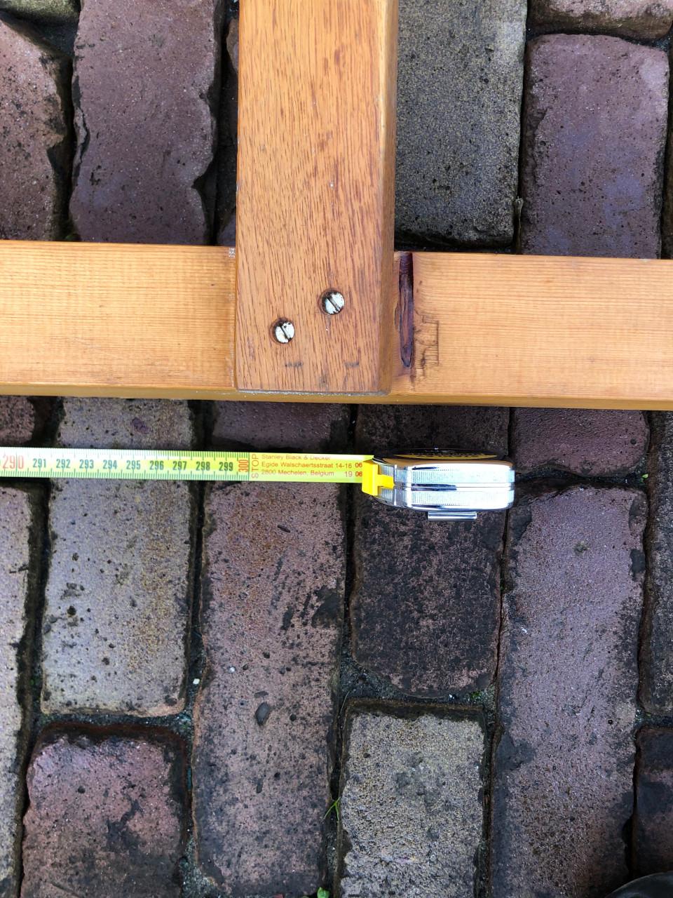 Houten ladder - 4 meter lang