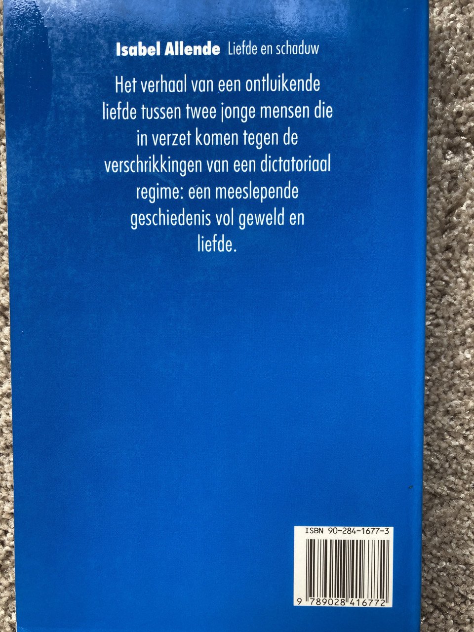 2x Isabel Allende, Liefde en schaduw, Eva Luna