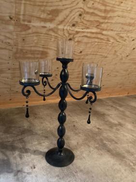 Kandelaar zwart