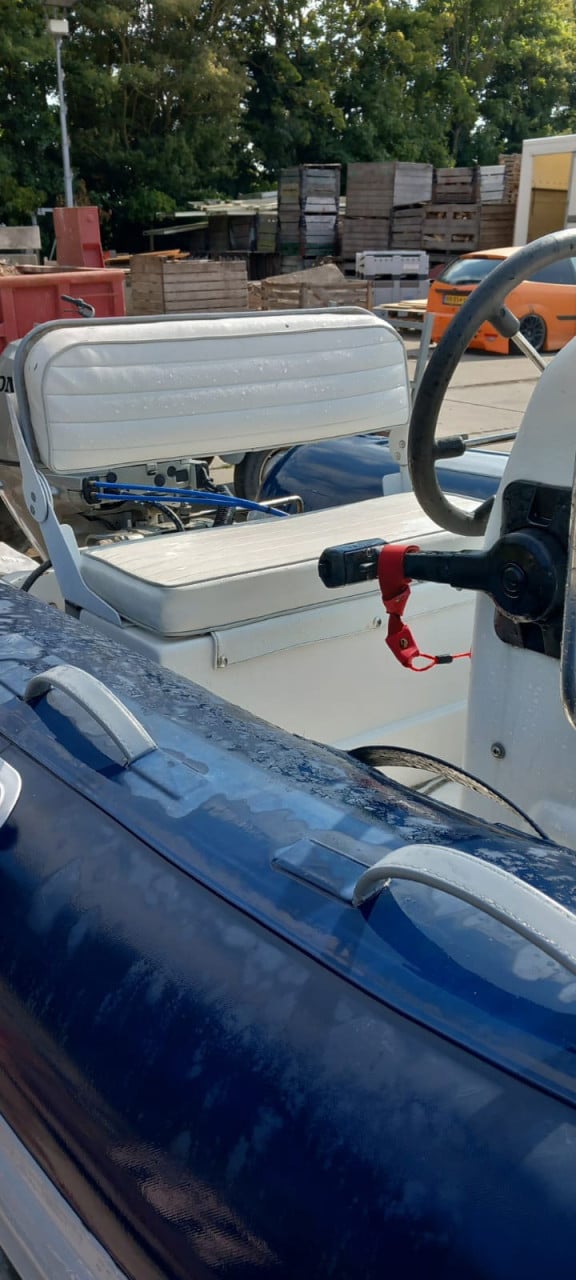 Rib 290 met honda 20pk en trailer