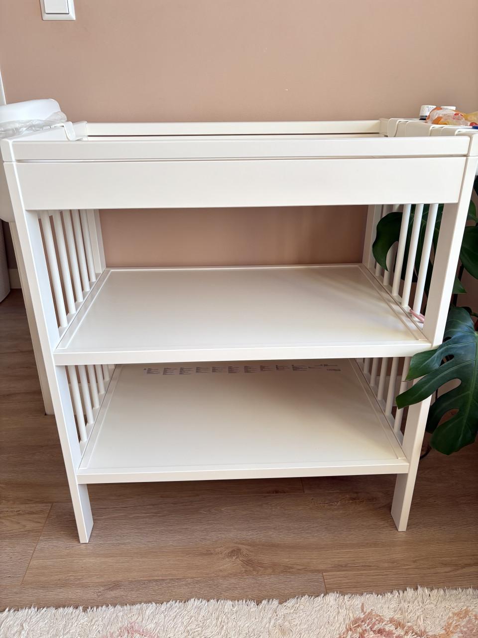 Ikea Commode Gulliver Wit met toebehoren