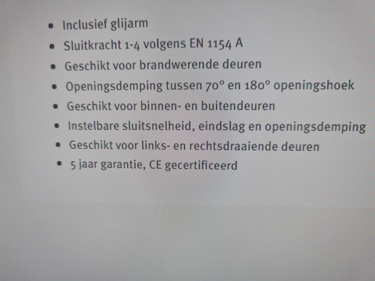 3x nieuwe deurdranger! In doos