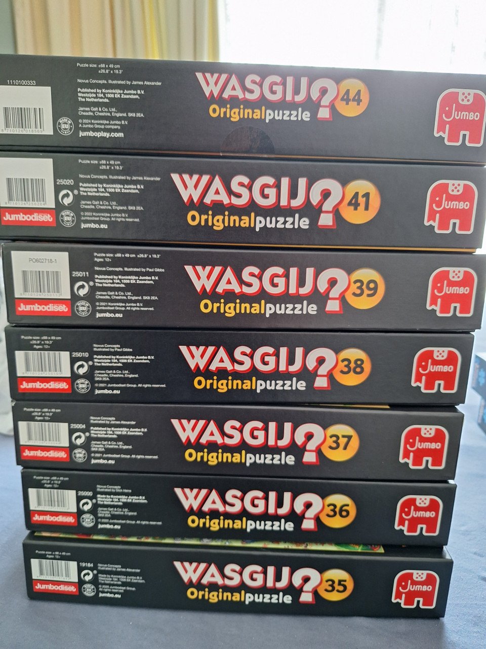 Wasgij puzzels