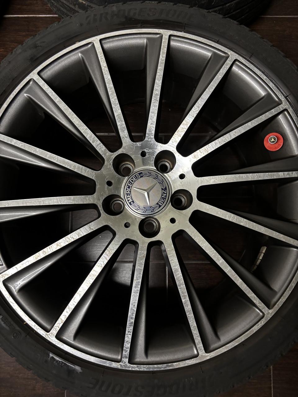 Te koop AMG 19” breedset  velgen