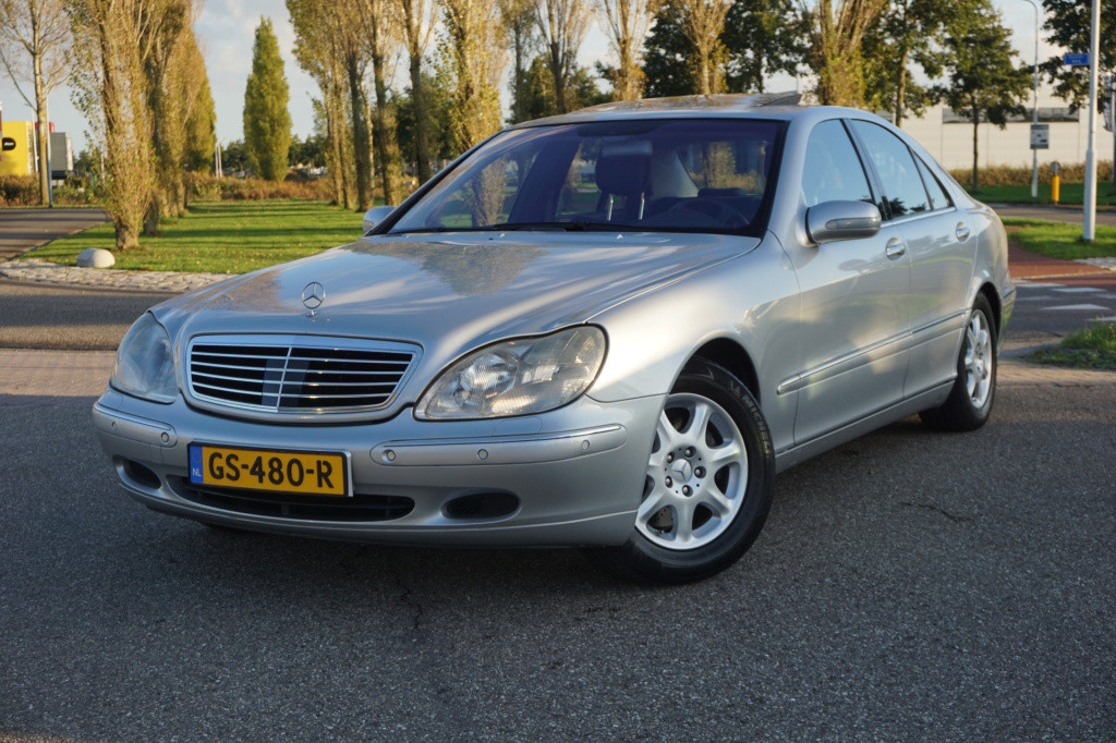 Mercedes-Benz S-klasse 500 l youngtimer l luchtvering l distronic l bi xeno