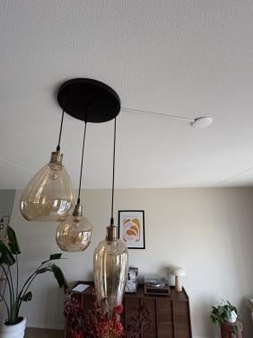 Hanglamp met 3 bollen
