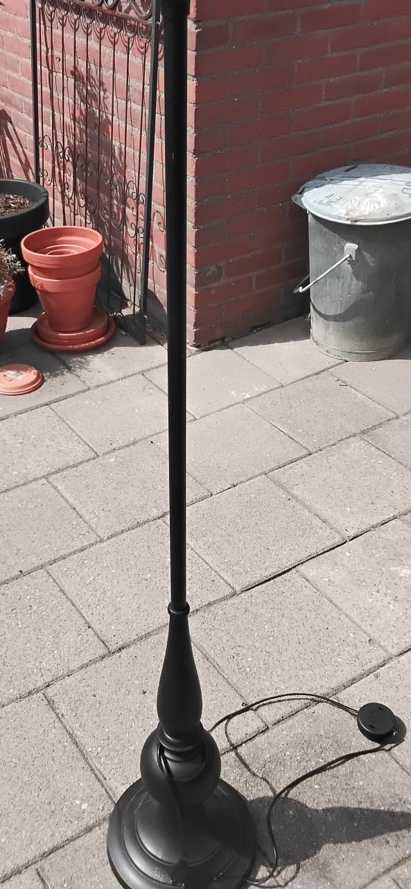Staande lampvoet zwart