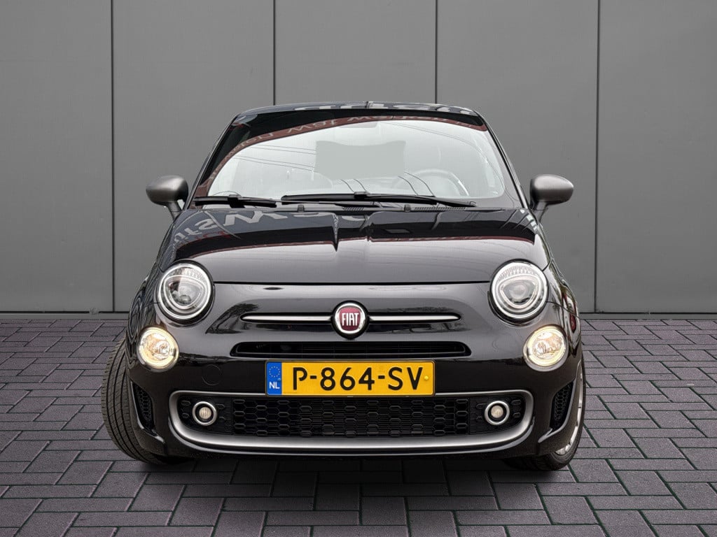 Fiat 500 1.0 hybrid sport | nl-auto | panorama | carplay | navi | clima | c