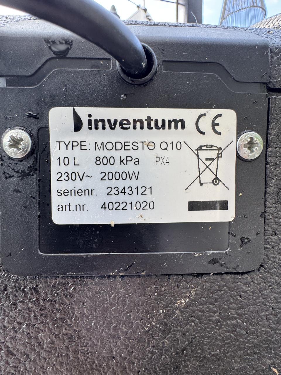 Plintboiler 10 liter