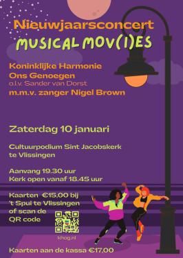 Nieuwjaarsconcert Musical Mov(i)es met Nigel Brown