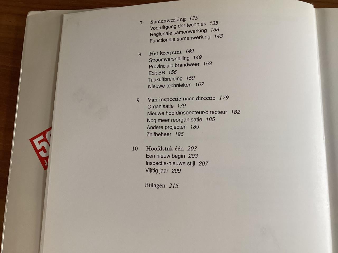 Vijftig jaar inspectie voor het brandweerwezen
