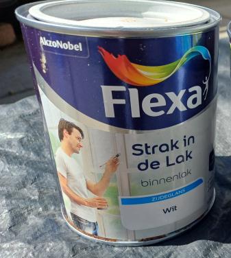 Flexa strak in de lak wit