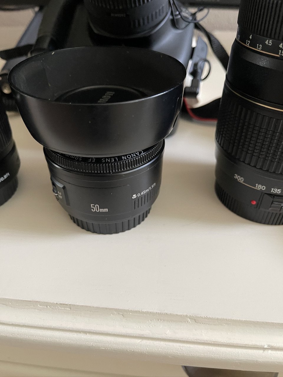 Tekoop complete foto toestel canon eos 1200d