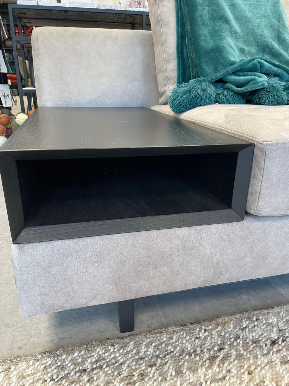 Lorenzo hoekbank, nu als showmodel sterk afgeprijsd