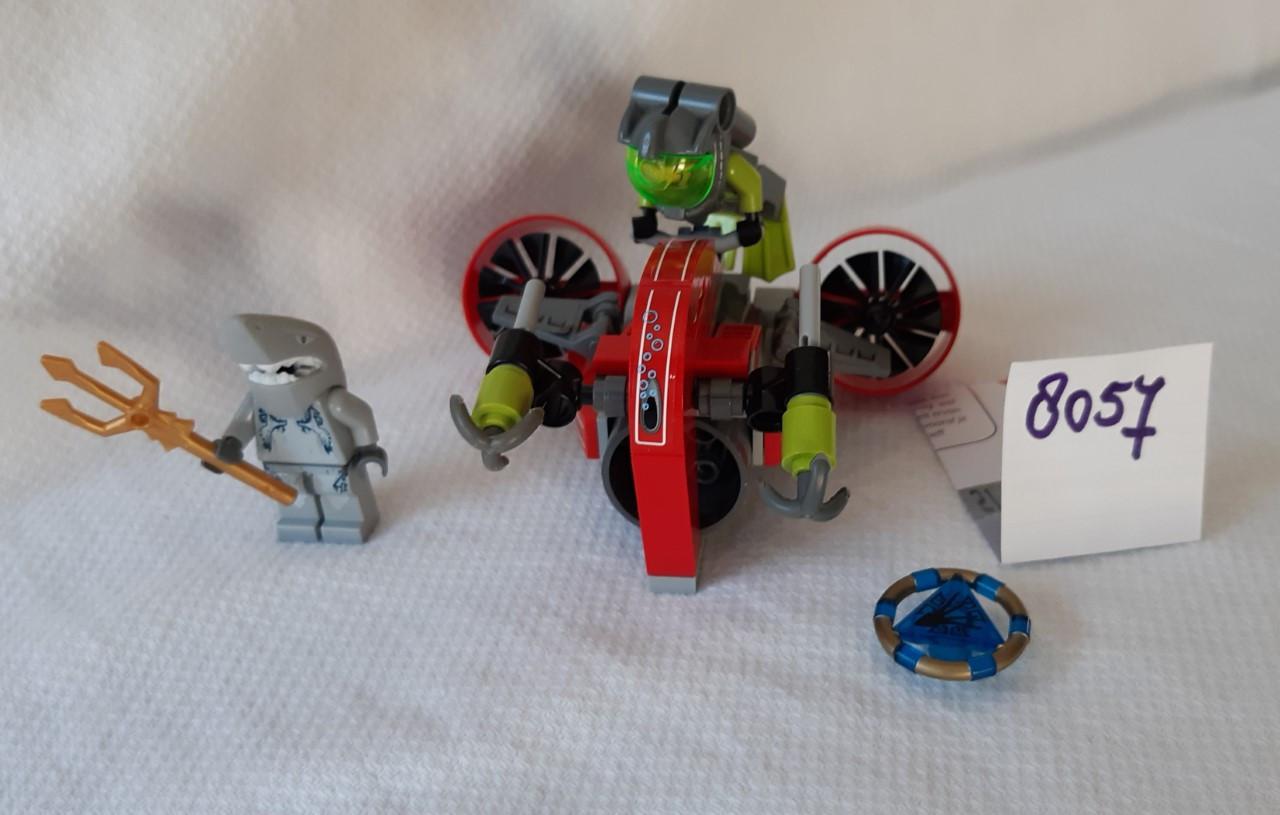 LEGO Atlantis 8057: Slag bij het scheepswrak 2 figuren