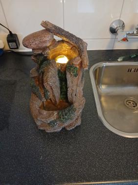 Livarono Home Indoor LED Water Feature - met doos