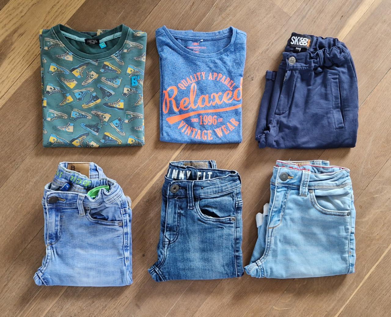 Jongens kleding maat 140