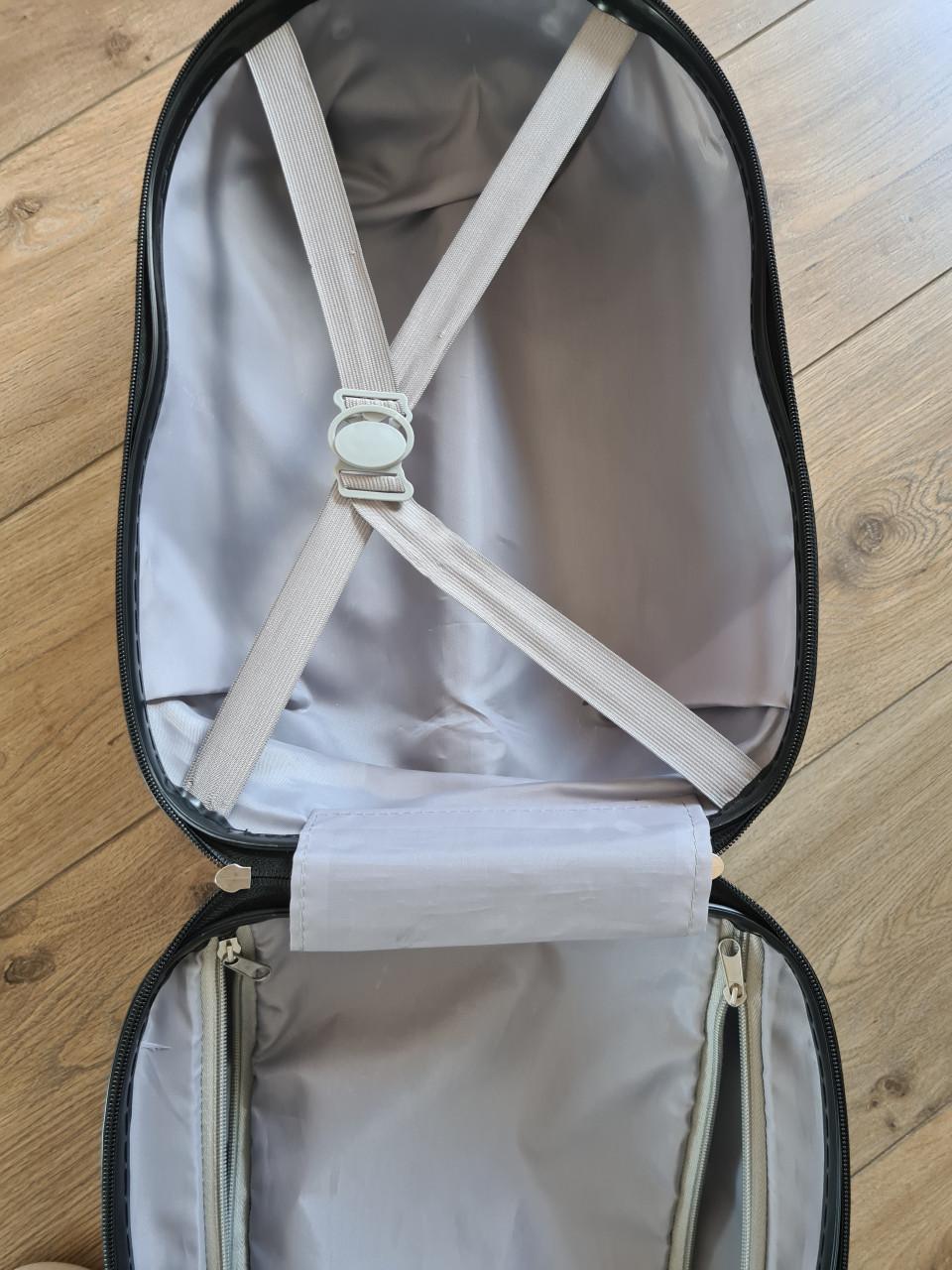 Super leuke hardcase reiskoffer voor kinderen met een vrolijk bijenontwerp,