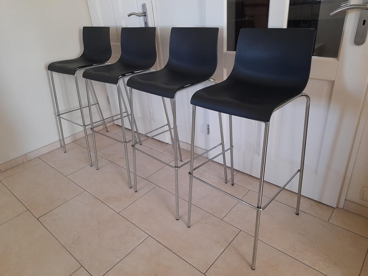 6 Barkrukken ( in goede staat )